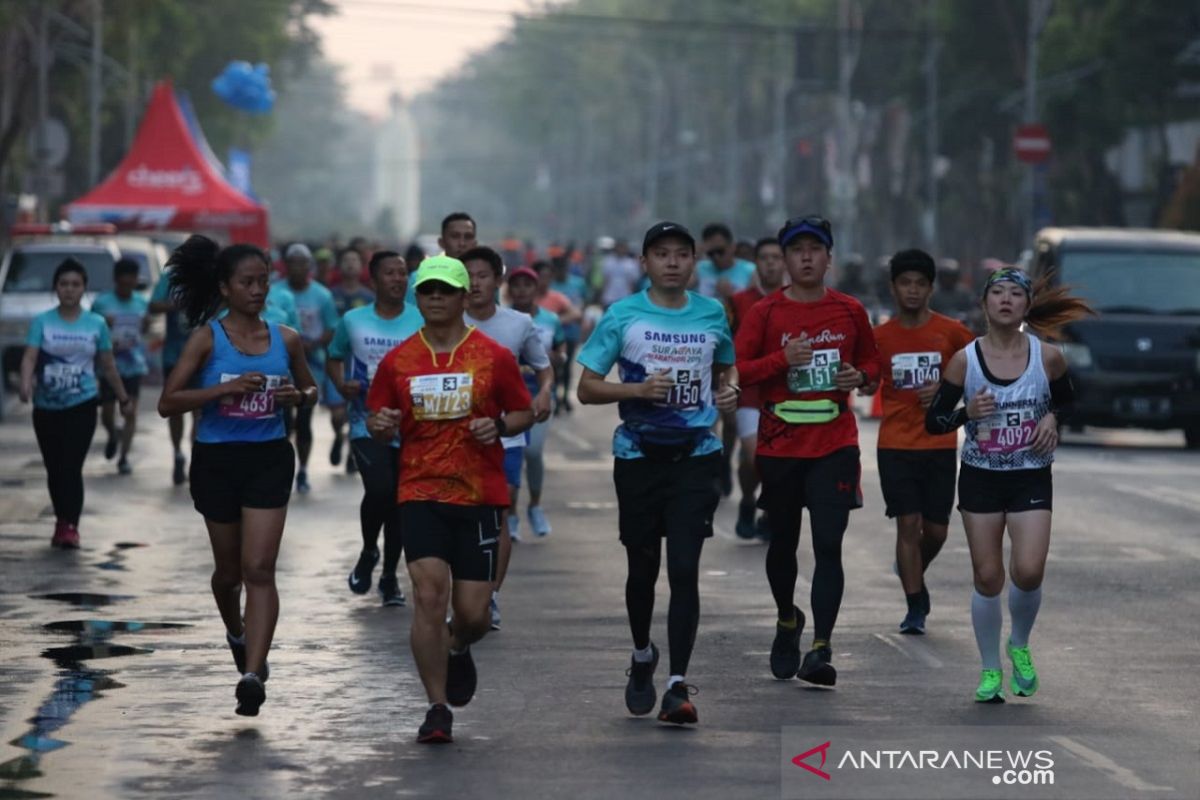 Kemeriahan Surabaya Marathon 2019