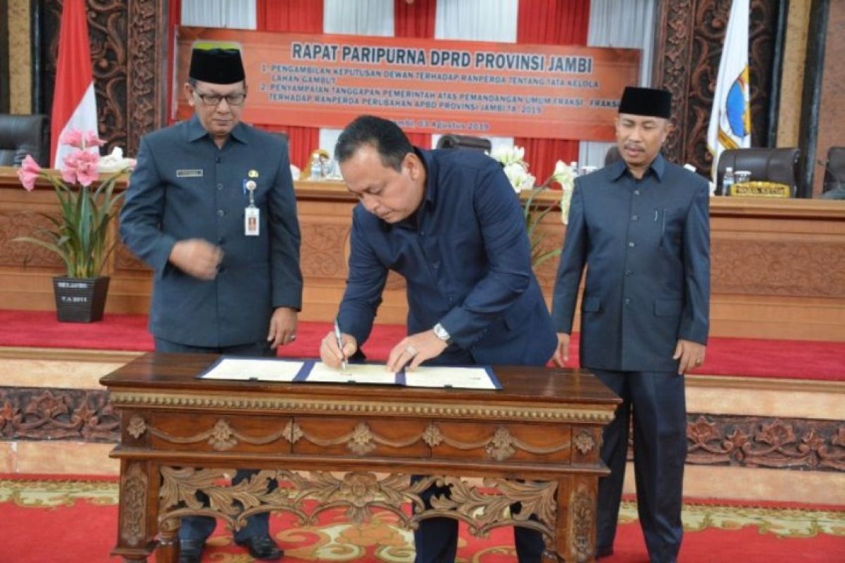 Pengelolaan lahan gambut Provinsi Jambi akan dikawal perda