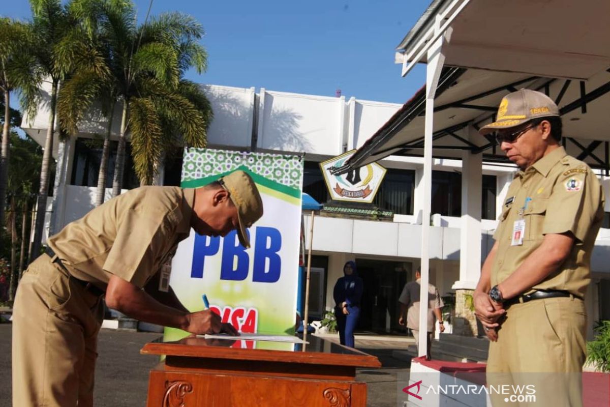 Pemkab gelar pencanangan pekan panutan PBB