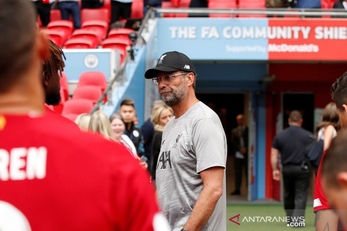 Community Shield  -- Klopp kecewa Manchester City tumbangkan Liverpool