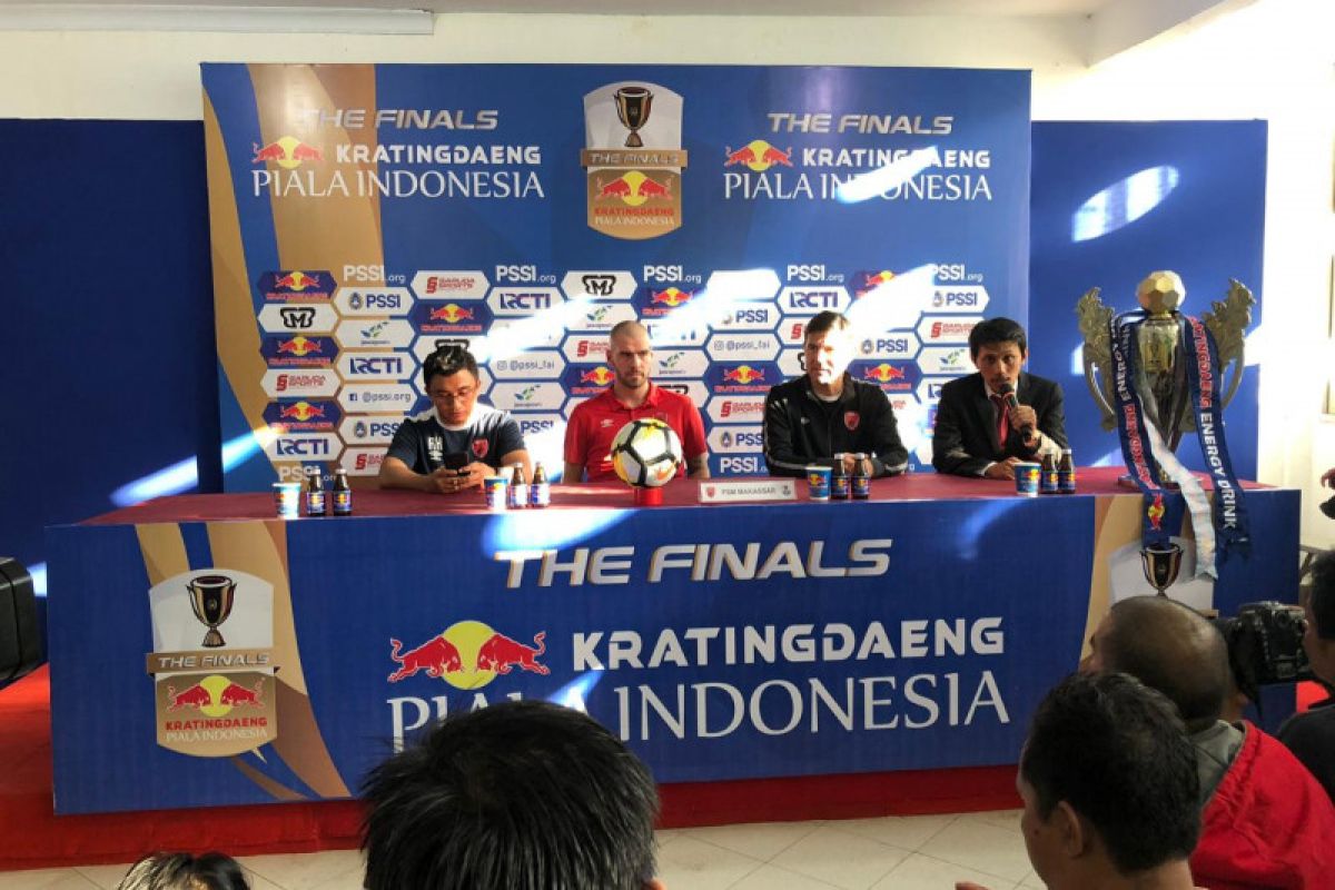 PSM siap ladeni Persija di final Piala Indonesia