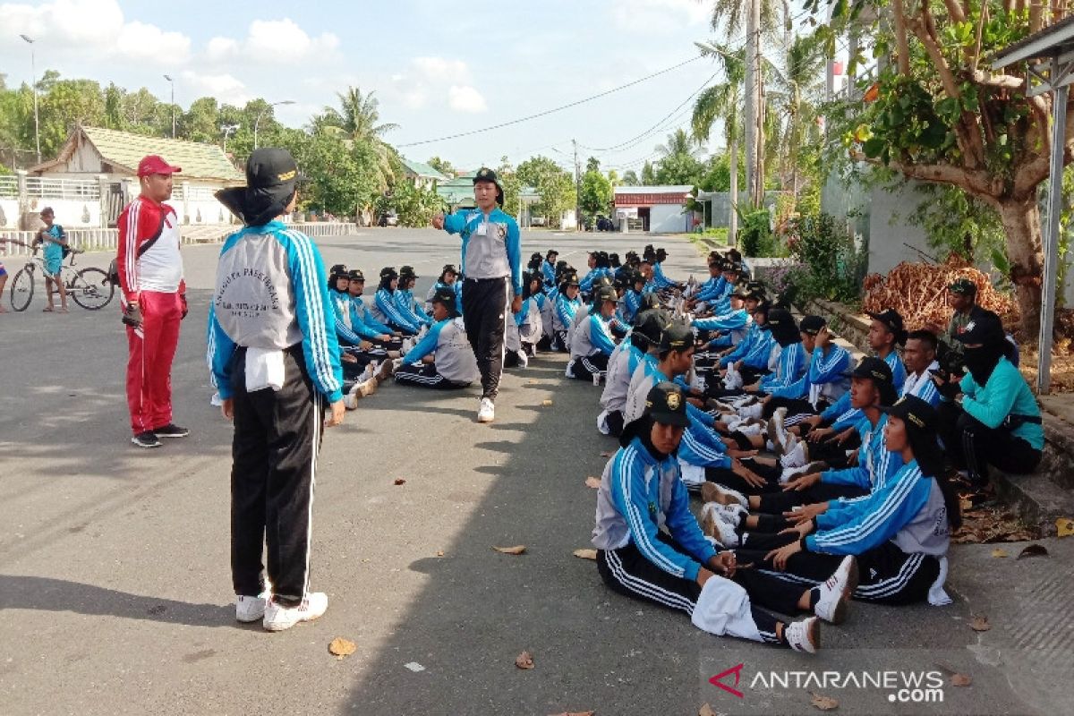 Paskibraka Kapuas mulai jalani karantina