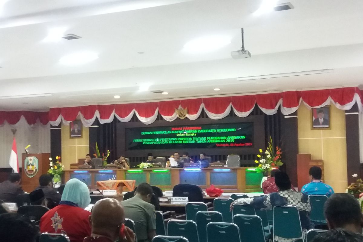 Rapat Paripurna Perubahan APBD 2019 di Situbondo berlangsung alot