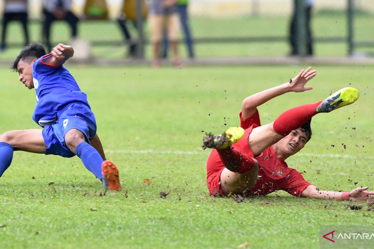 Turunnya konsentrasi pemain jadi penyebab Indonesia kebobolan dari Filipina