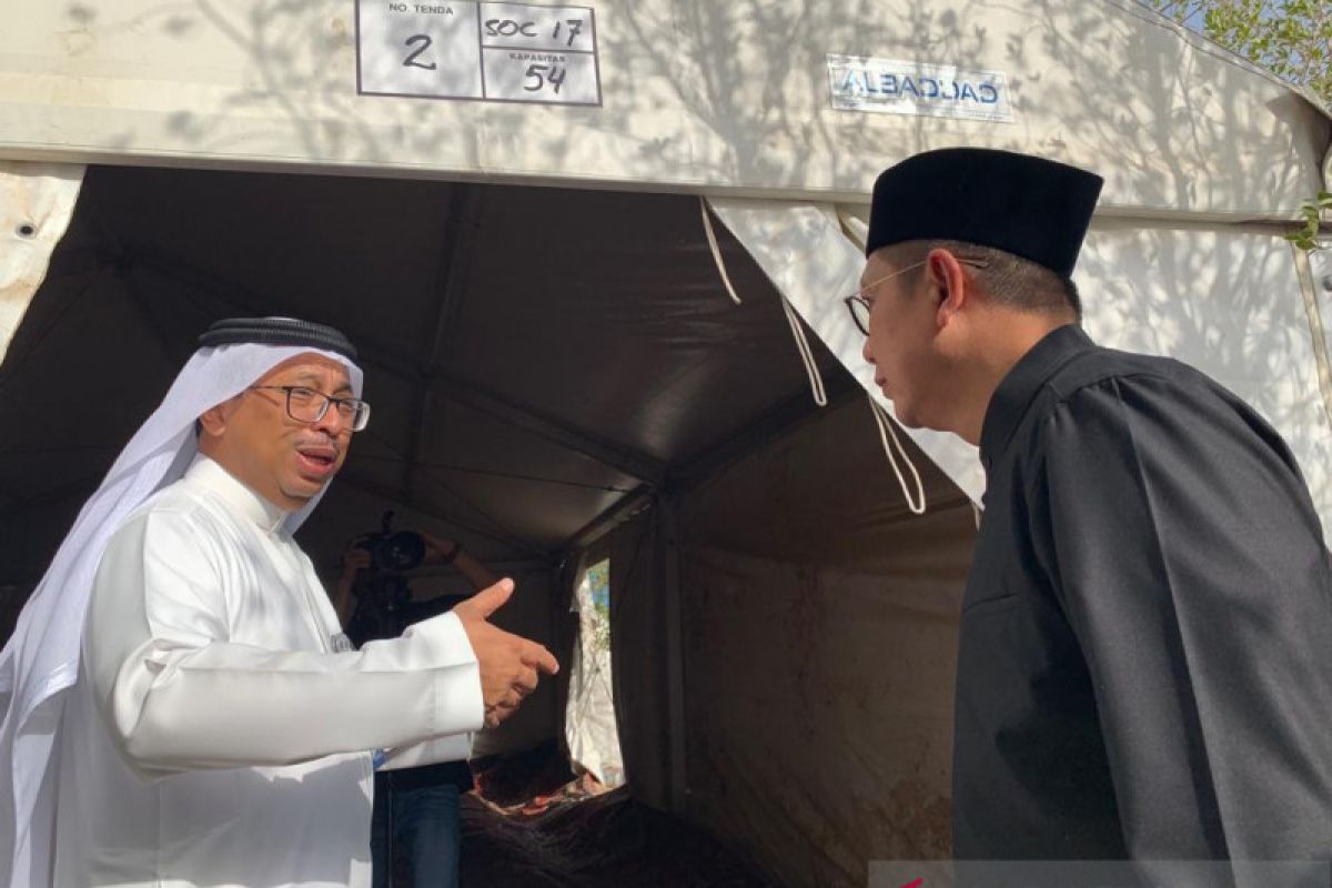 Untuk hindari perselisihan antar-jamaah,  tenda di Arafah-Mina dinomori