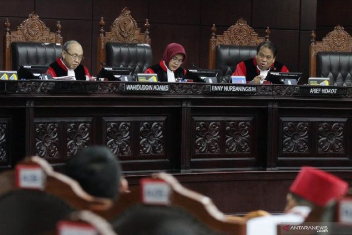 MK gelar sidang putusan sengketa Pileg 2019 mulai hari ini