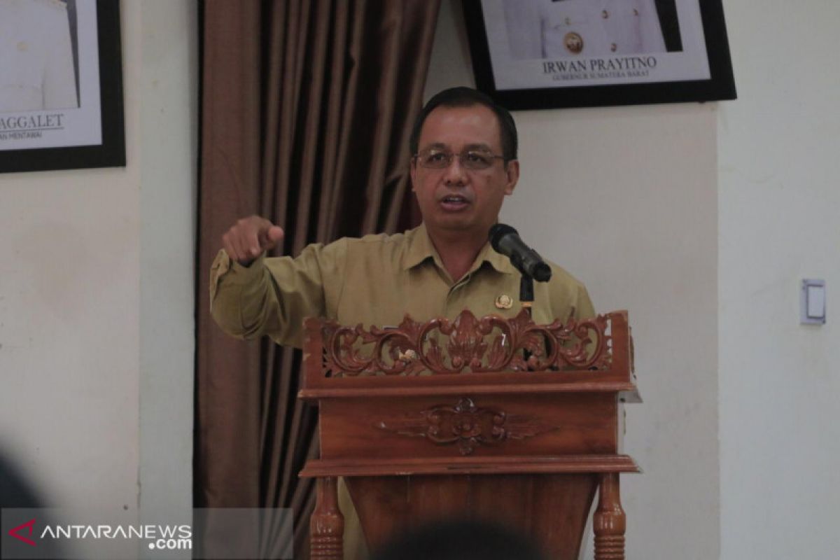 Belanja daerah Pemkab Mentawai naik Rp6,6 miliar di APBD-P