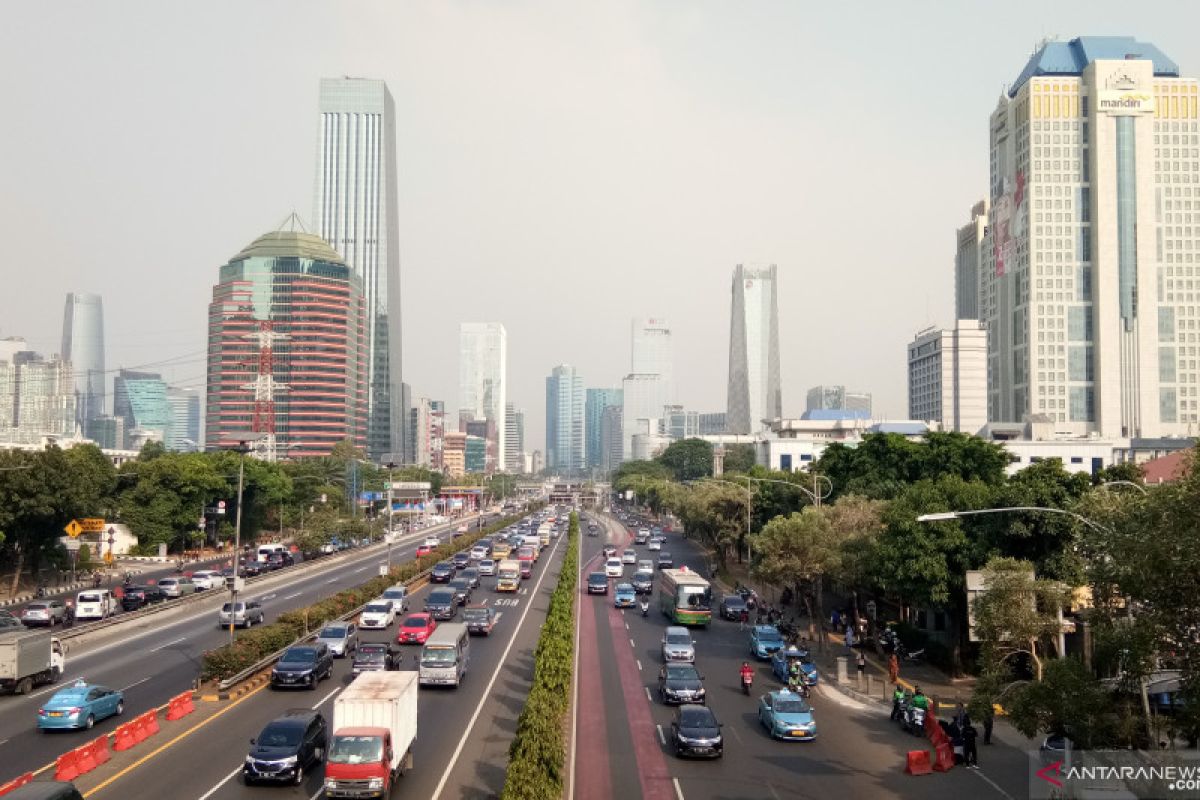 Akhir pekan, prakiraan cuaca Jakarta berawan