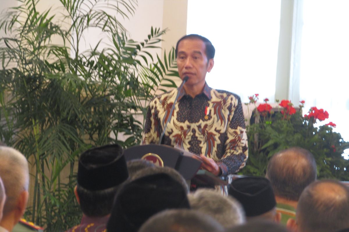 Arahan dari Jokowi untuk pengendalian karhutla