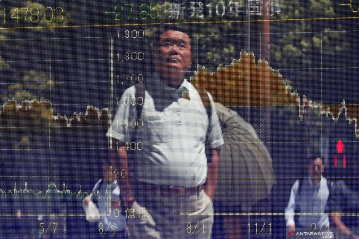 Saham Tokyo dibuka lebih rendah karena penjualan ex-dividen