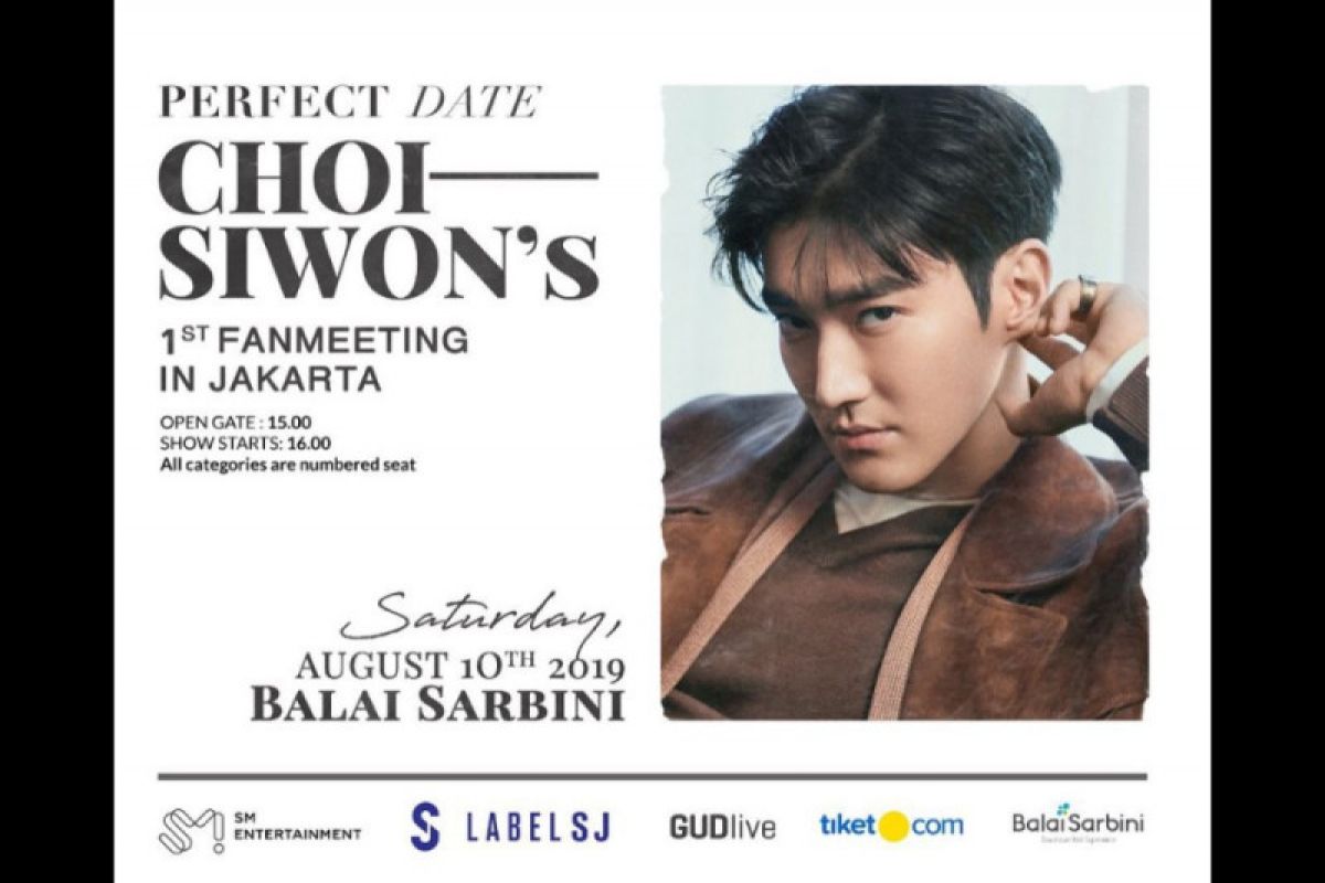 Tiket jumpa penggemar Choi Siwon tinggal 200 lembar