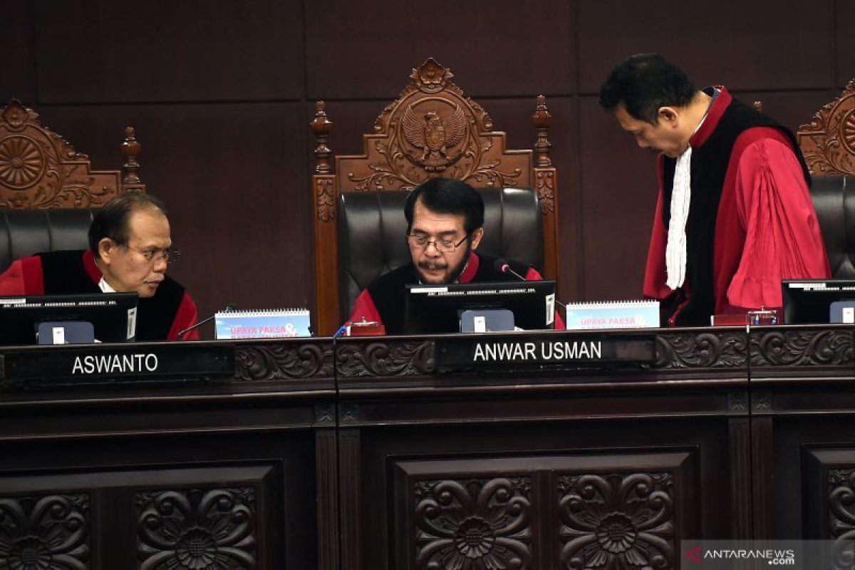 Sidang Pileg, MK tidak terima permohonan caleg Berkarya Maluku Utara