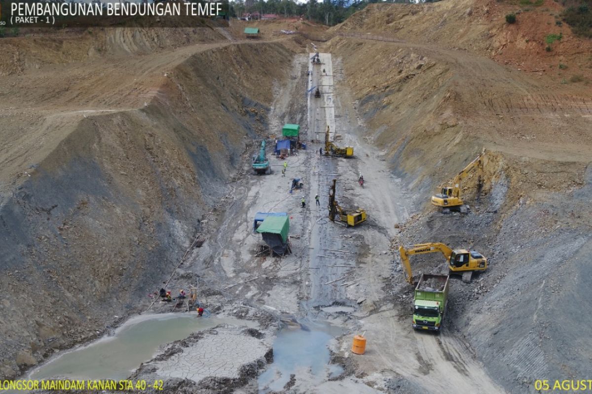 Waskita Karya percepat pembangunan Bendungan Temef