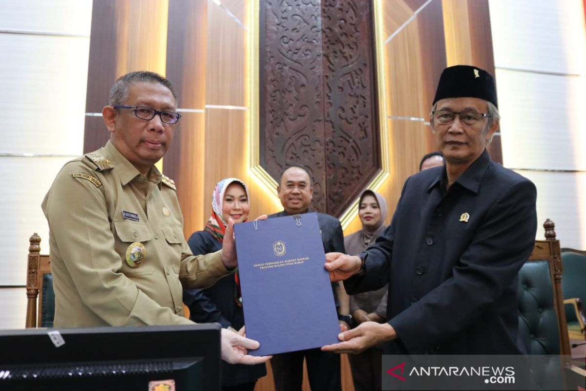 APBD Perubahan Kalbar TA 2019 menjadi Rp6,1 triliun lebih