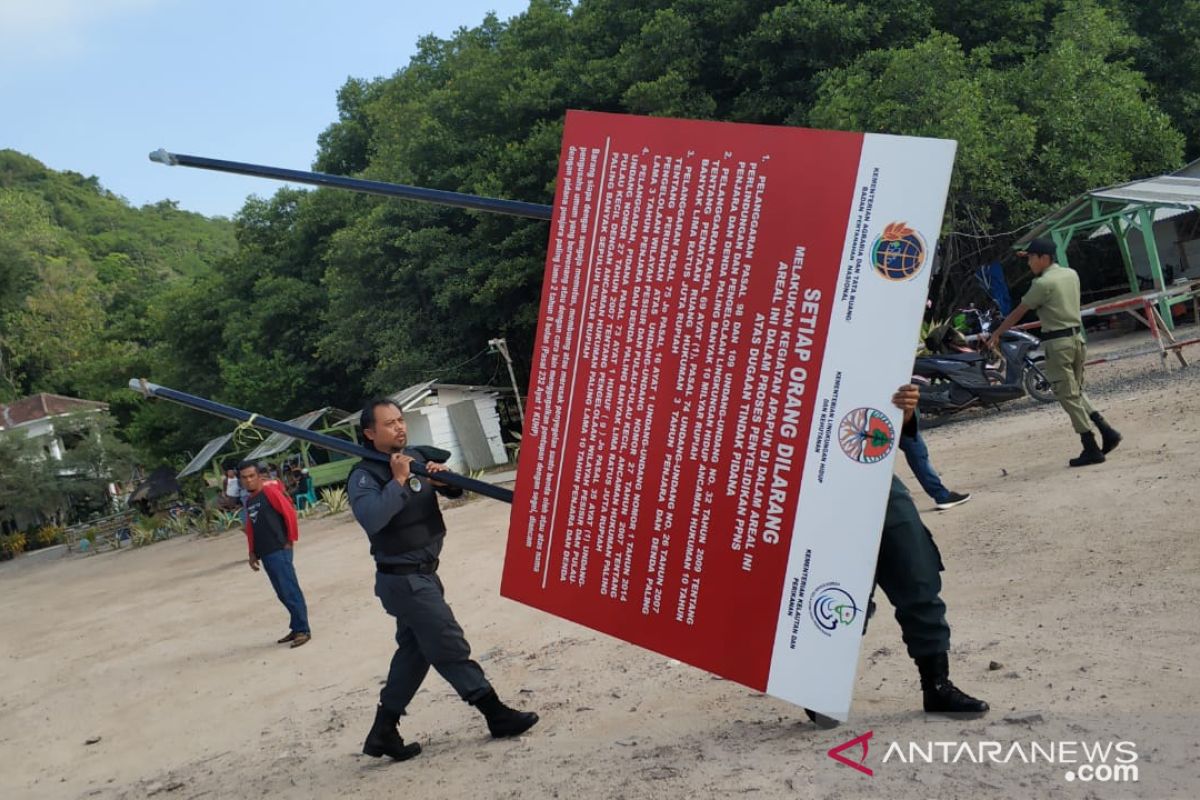 KPK saksikan penertiban dermaga Sari Ringgung serta Pulau Tegal Mas