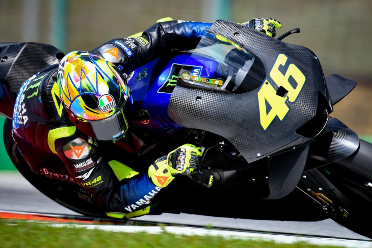 Rossi jajal purwarupa Yamaha YZR-M1 untuk musim 2020