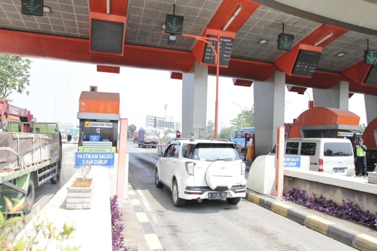 Tol Tangerang Merak  terapkan transaksi tanpa berhenti