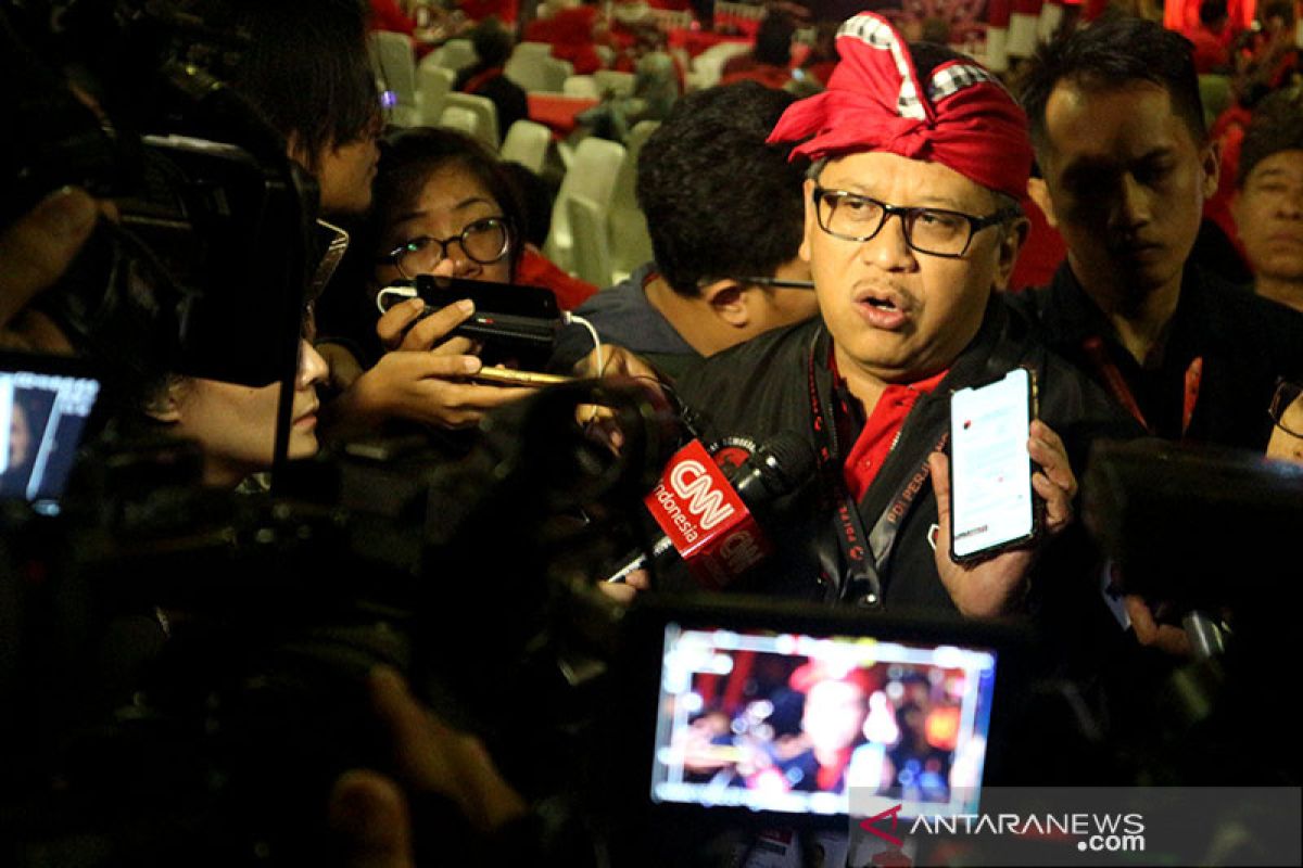 Hasto Kristiyanto berpeluang menjabat Sekjen PDIP lagi jika dikehendaki Megawati