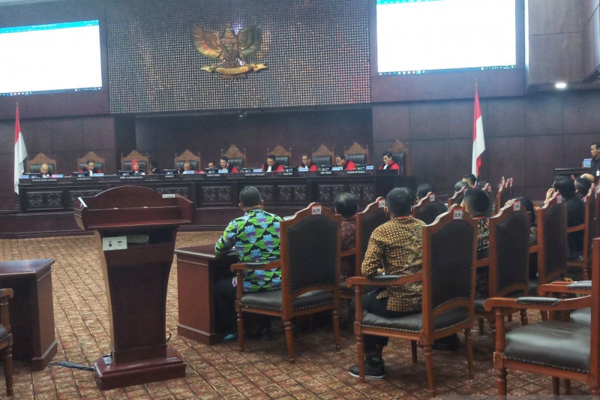 Sidang Pileg, MK nilai gugatan Demokrat langgar syarat formil