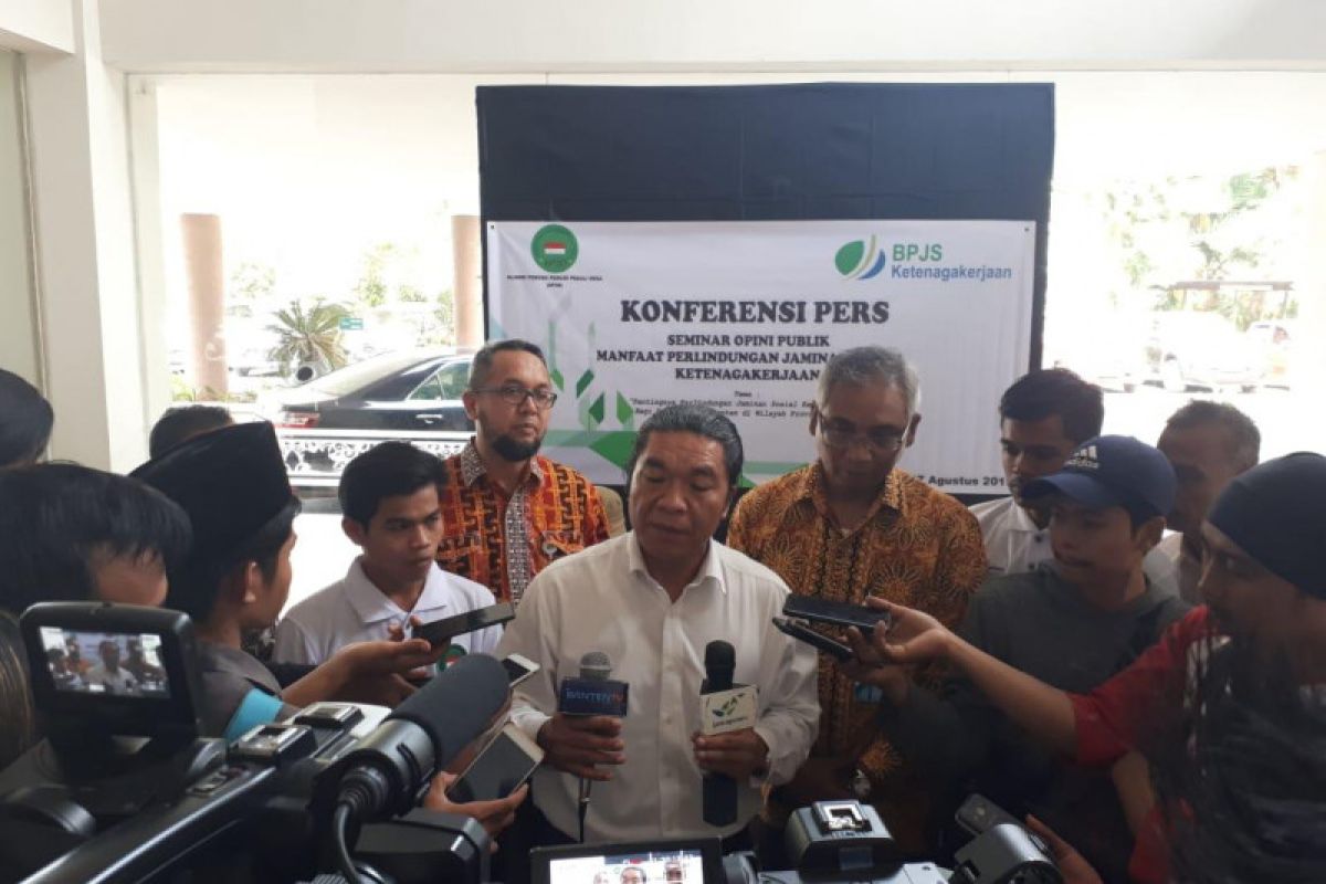 Pemprov Banten perhatikan pekerja rentan jaminan sosial ketenagakerjaan