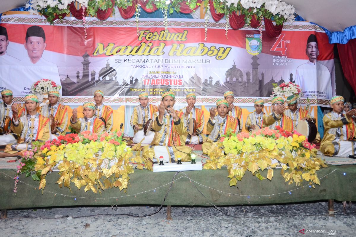 Kecamatan Bumi Makmur gelar Festival Maulid Habsyi