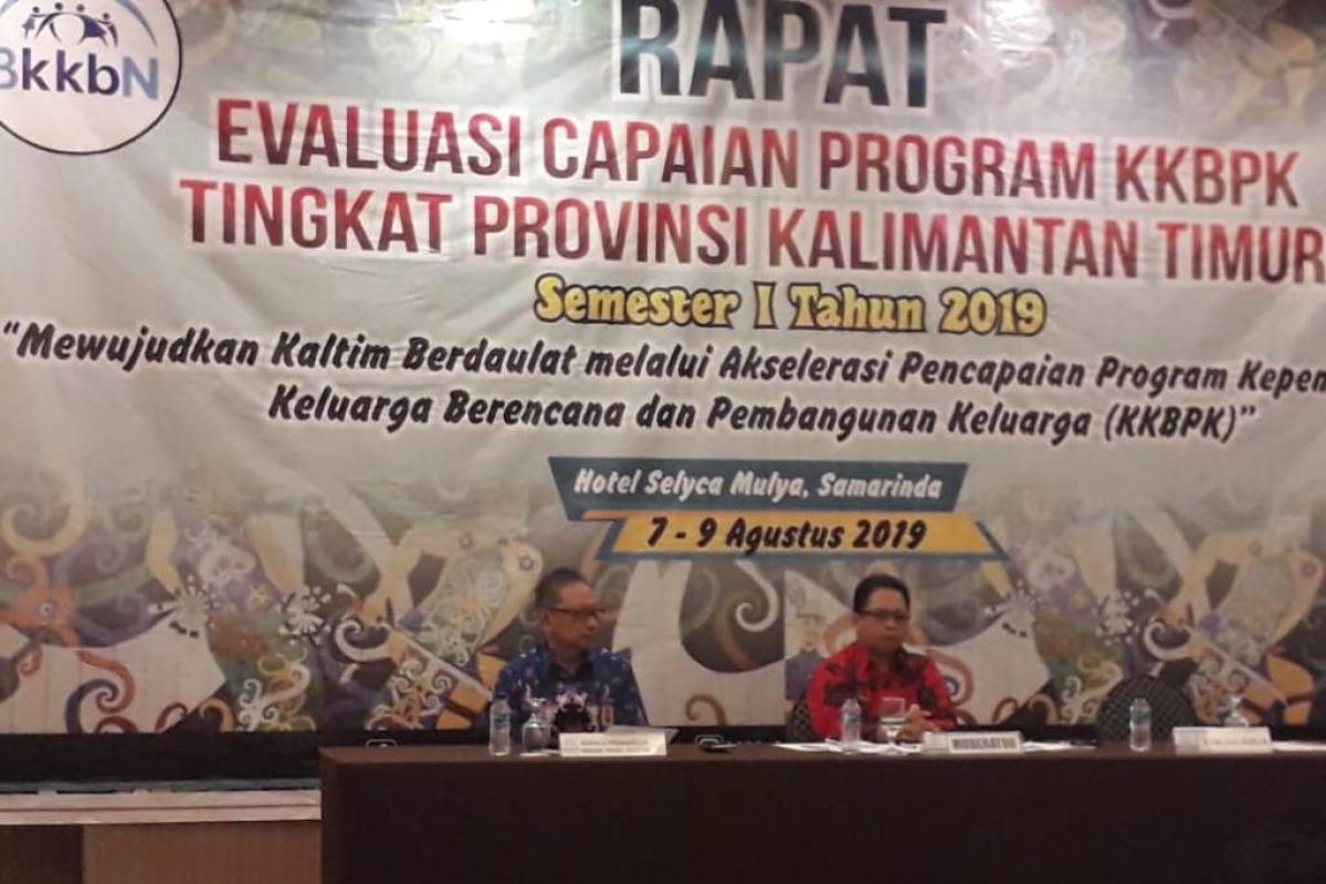 BKKBN Kaltim lakukan evaluasi  capaian  program KKBPK