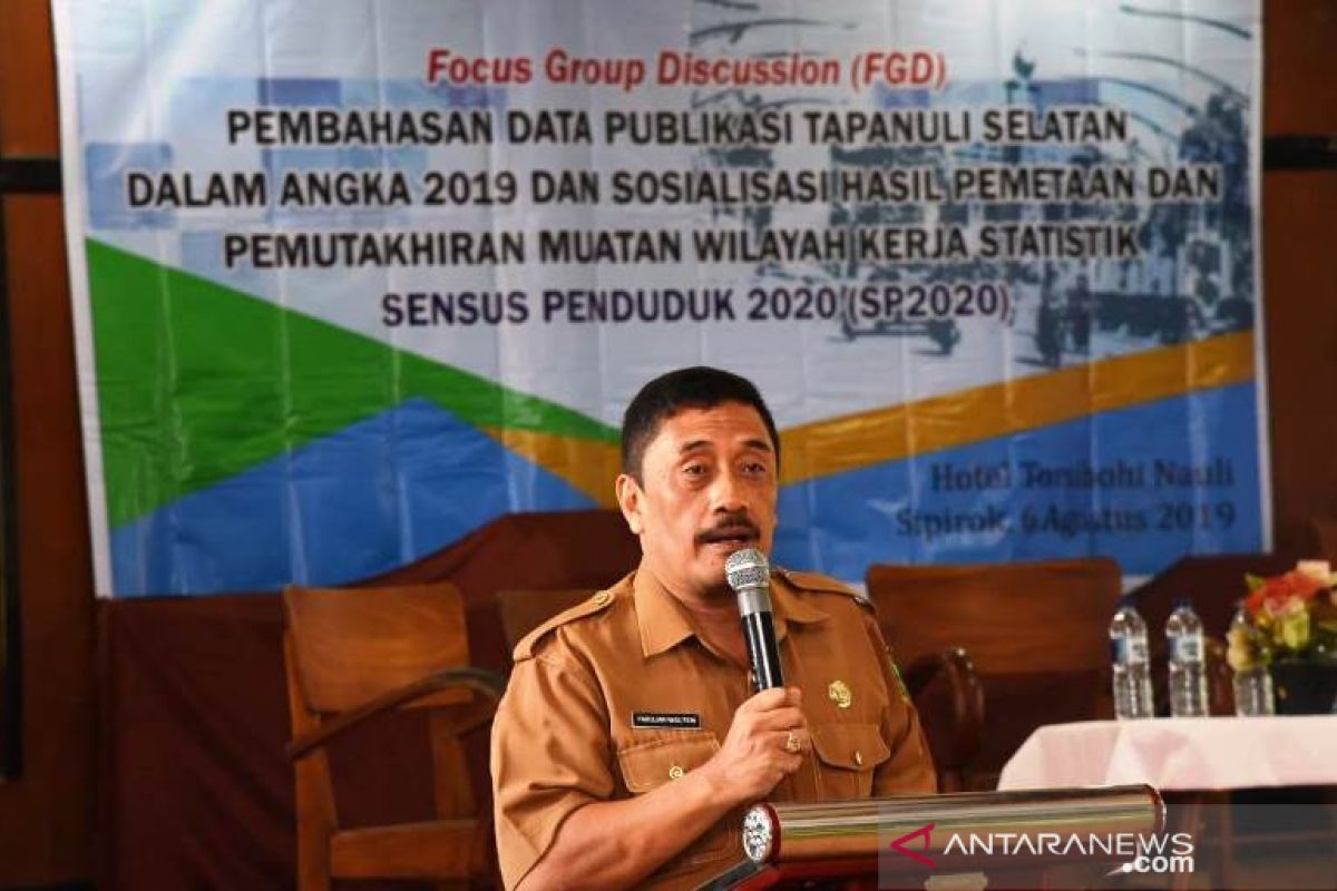 BPS - Pemkab gelar FGD terkait Tapanuli Selatan Dalam Angka