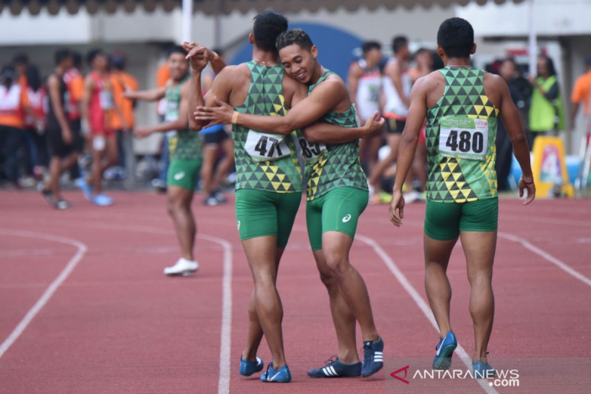 Nomor estafet tutup perolehan emas bagi Jatim di Kejurnas Atletik