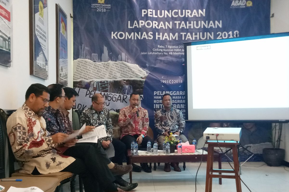 Komnas HAM nilai pemerintah luput soal HAM karena fokus infrastruktur