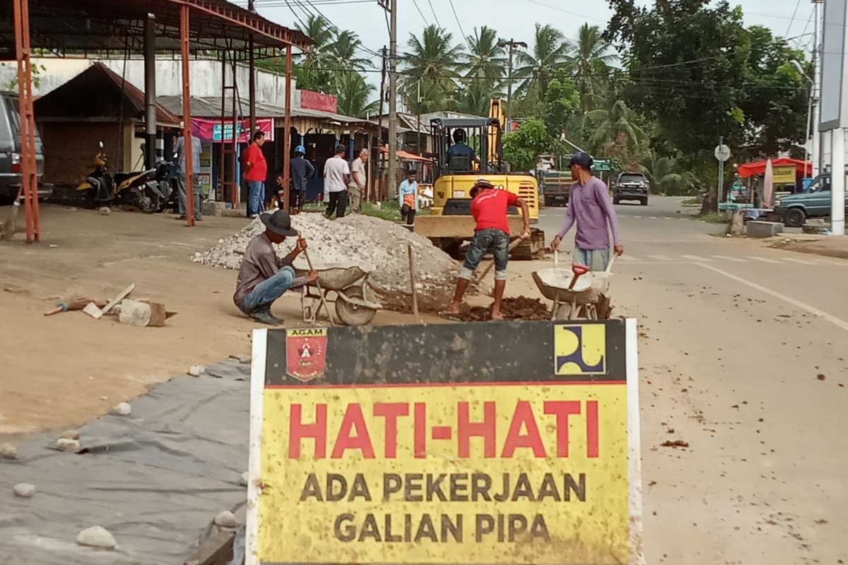 Antisipasi gangguan distribusi air bersih, Agam tambah jaringan sepanjang 7.833 meter