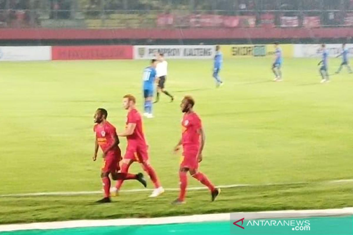 Kalteng Putra unggul atas Arema FC dibabak pertama