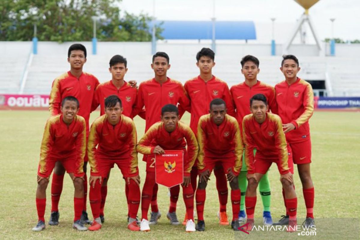 Indonesia bertekad raih  peringkat ketiga Piala AFF U-15 2019