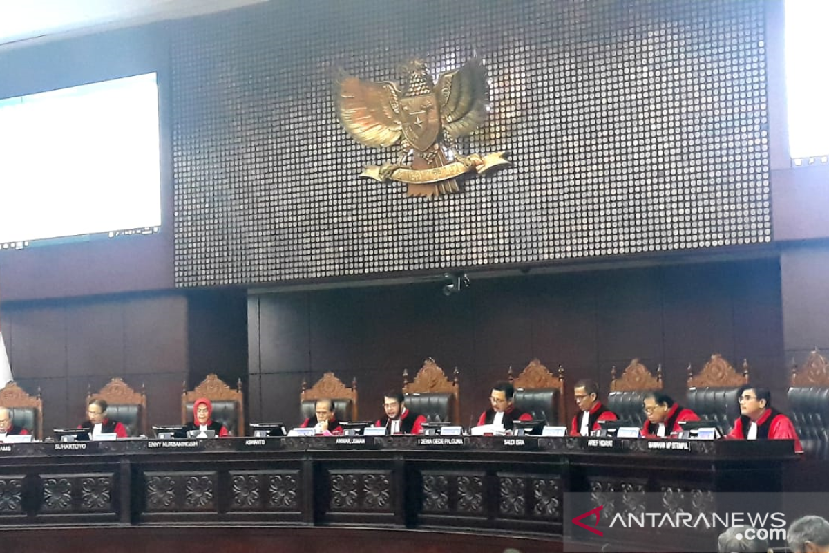 Mahkamah Konstitusi gugurkan permohonan Partai Berkarya di sejumlah daerah