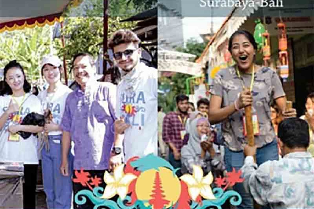 Mahasiswa dari tiga negara ikuti "SuraBali Program 2019" UKP-Unair-Unud
