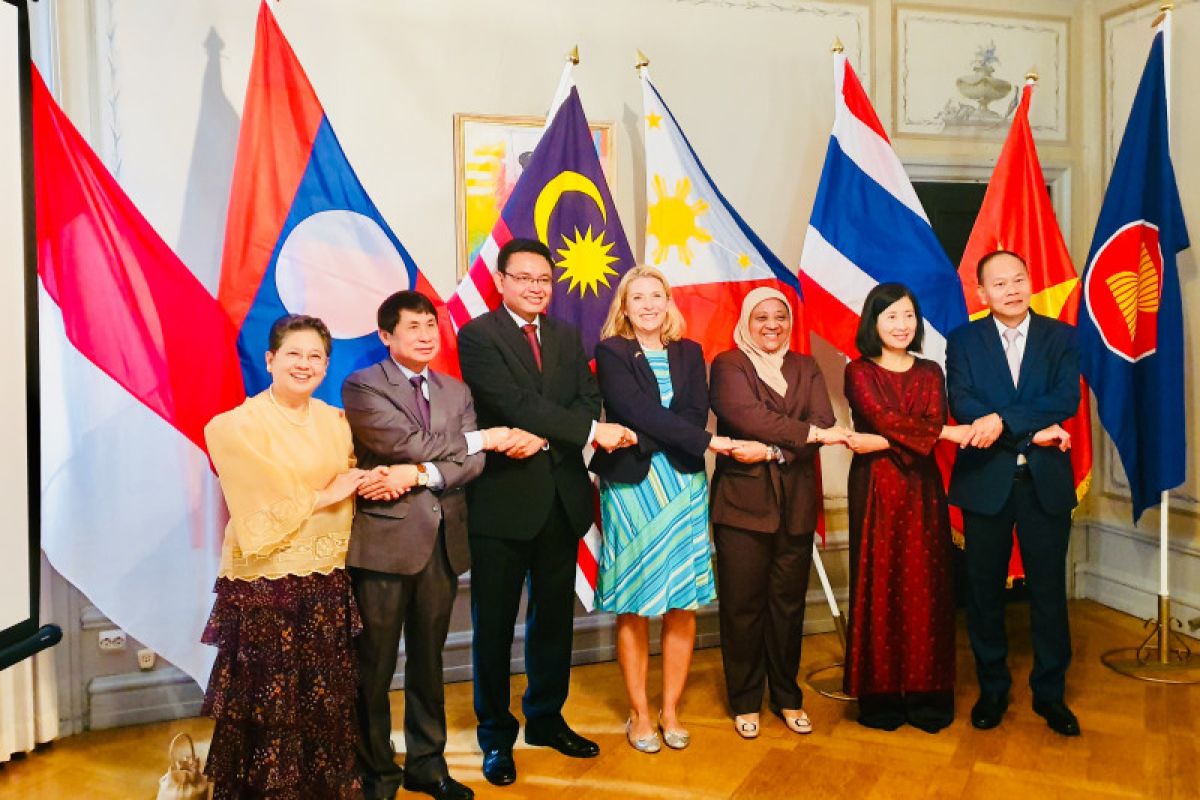 HUT ASEAN di Stockholm dihadiri Menteri Negara Swedia