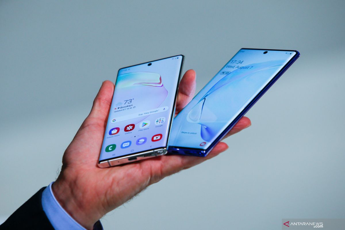 Samsung resmi luncurkan Galaxy Note 10 dan Note 10+