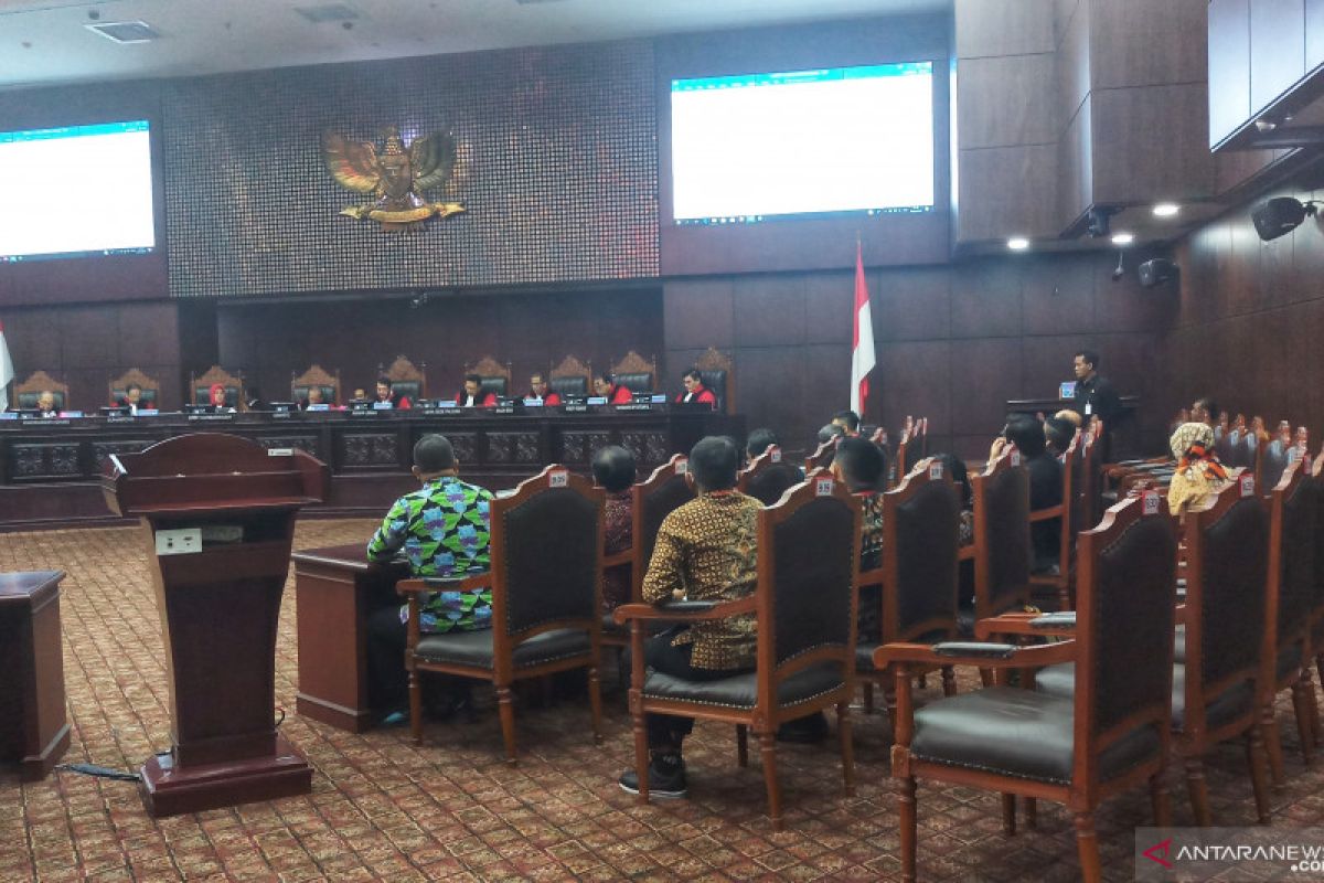 Sidang Pileg, MK tolak gugatan Golkar dapil Jabar