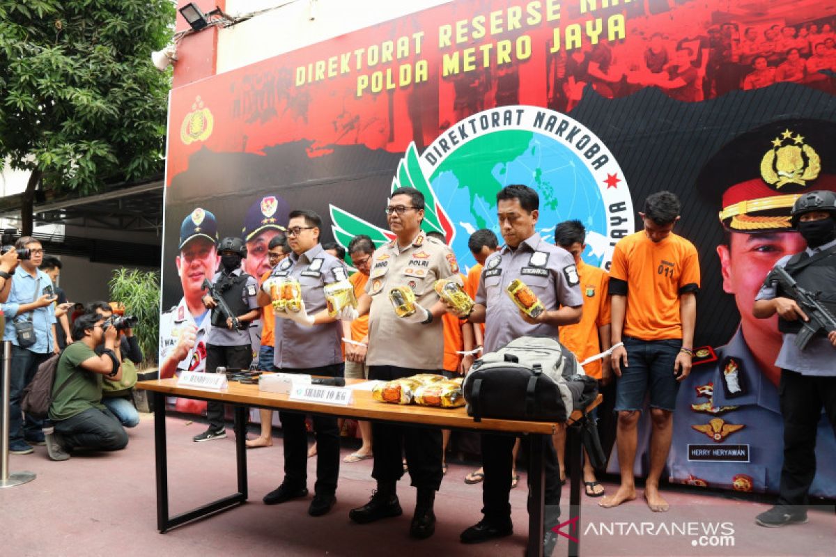 Polda Metro Jaya mendalami jaringan narkoba Malaysia-Indonesia