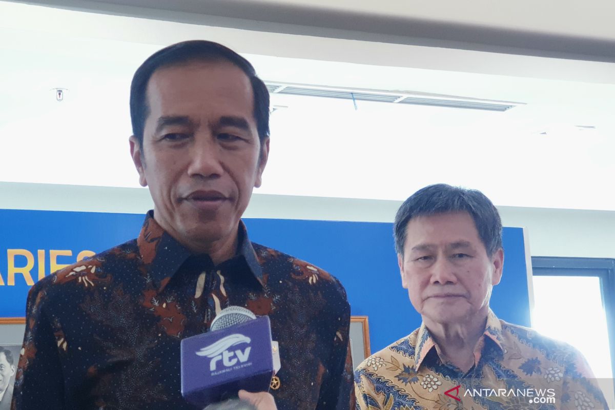 Jokowi closely monitors construction of new ASEAN Secretariat building