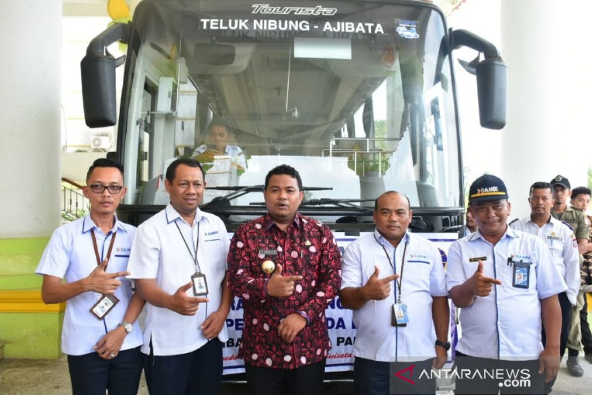 Pemkot Tanjungbalai launching Damri trayek Teluk Nibung-Ajibata