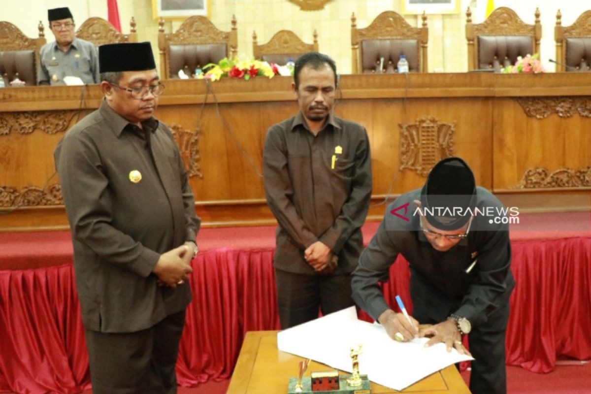 Aceh Barat sahkan APBK Perubahan tahun 2019 senilai Rp1,51  triliun