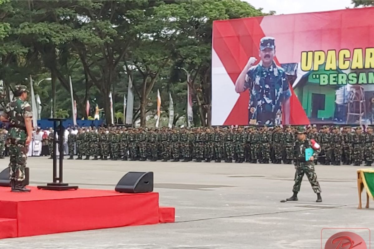 Panglima TNI Marsekal Hadi Tjahjanto tutup TMMD di Samarinda