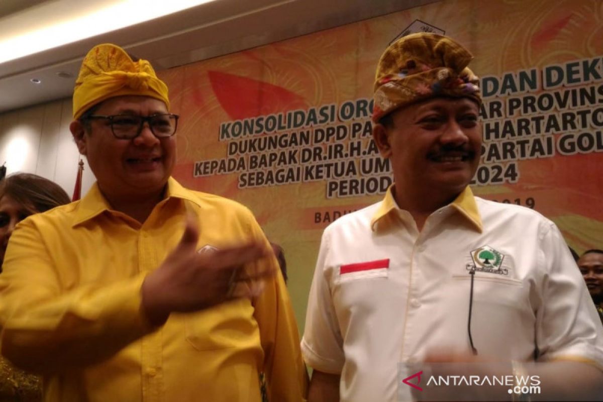 Golkar Bali dukung kembali kepemimpinan Airlangga lima tahun ke depan