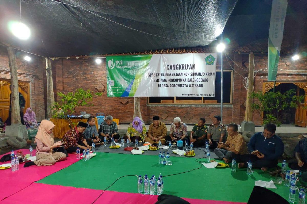 Pemkab Sidoarjo dukung Watesari sebagai desa sadar jaminan sosial