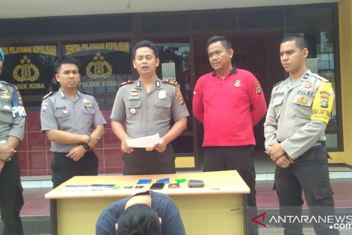 Polisi Bangka Tengah tangkap pelaku penggelapan uang perusahaan