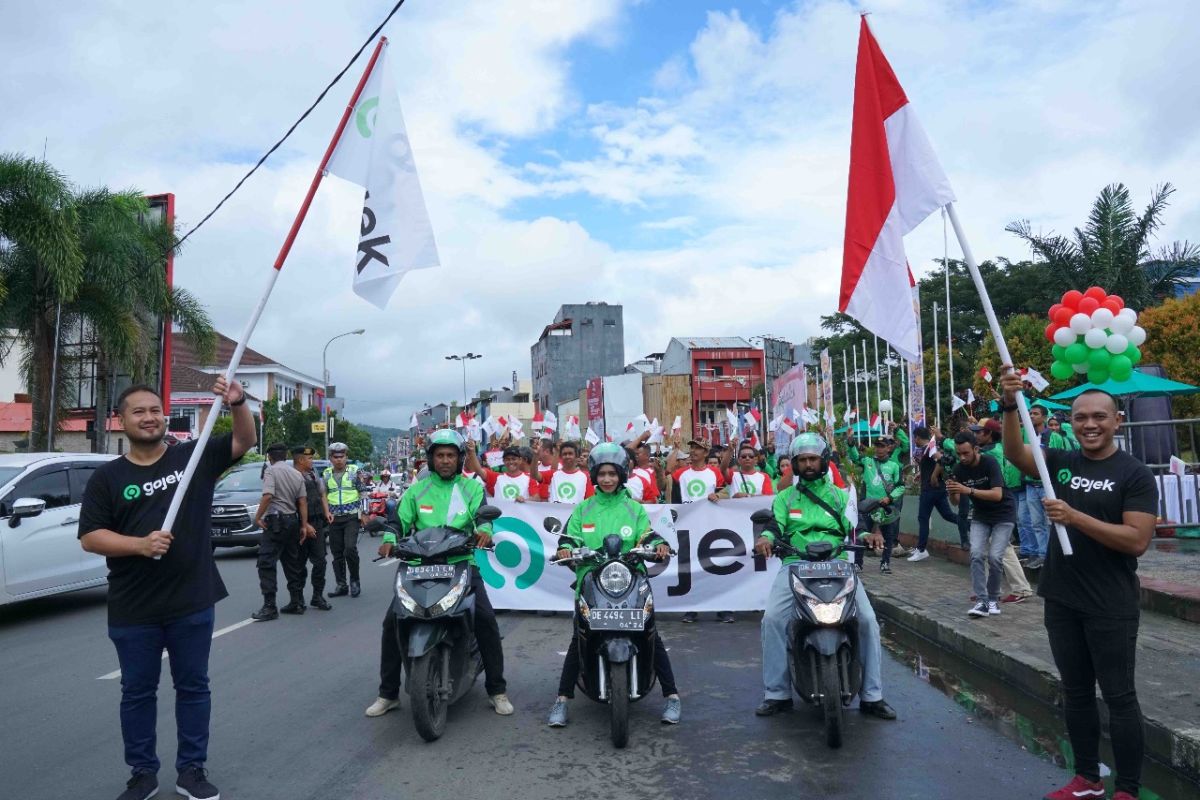 Gojek menebarkan semangat kebersamaan di Ambon
