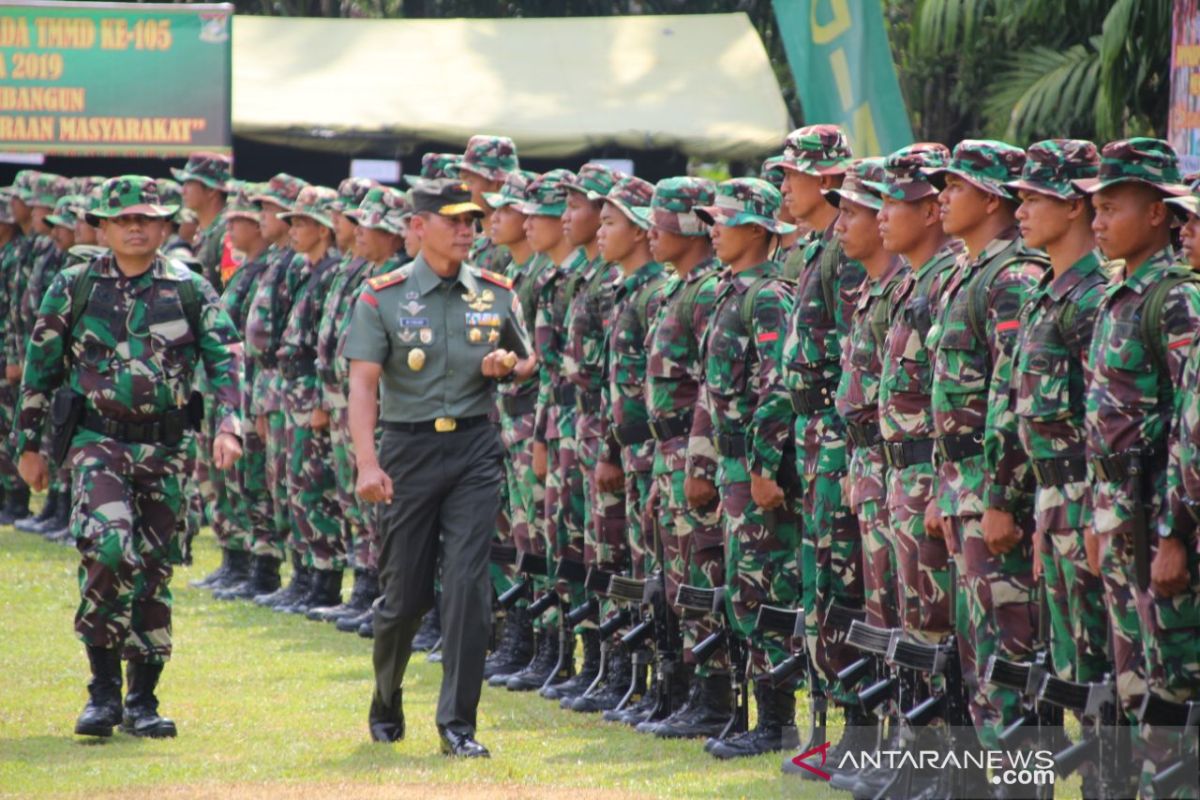 Program TMMD ke-105 di Kampar resmi ditutup