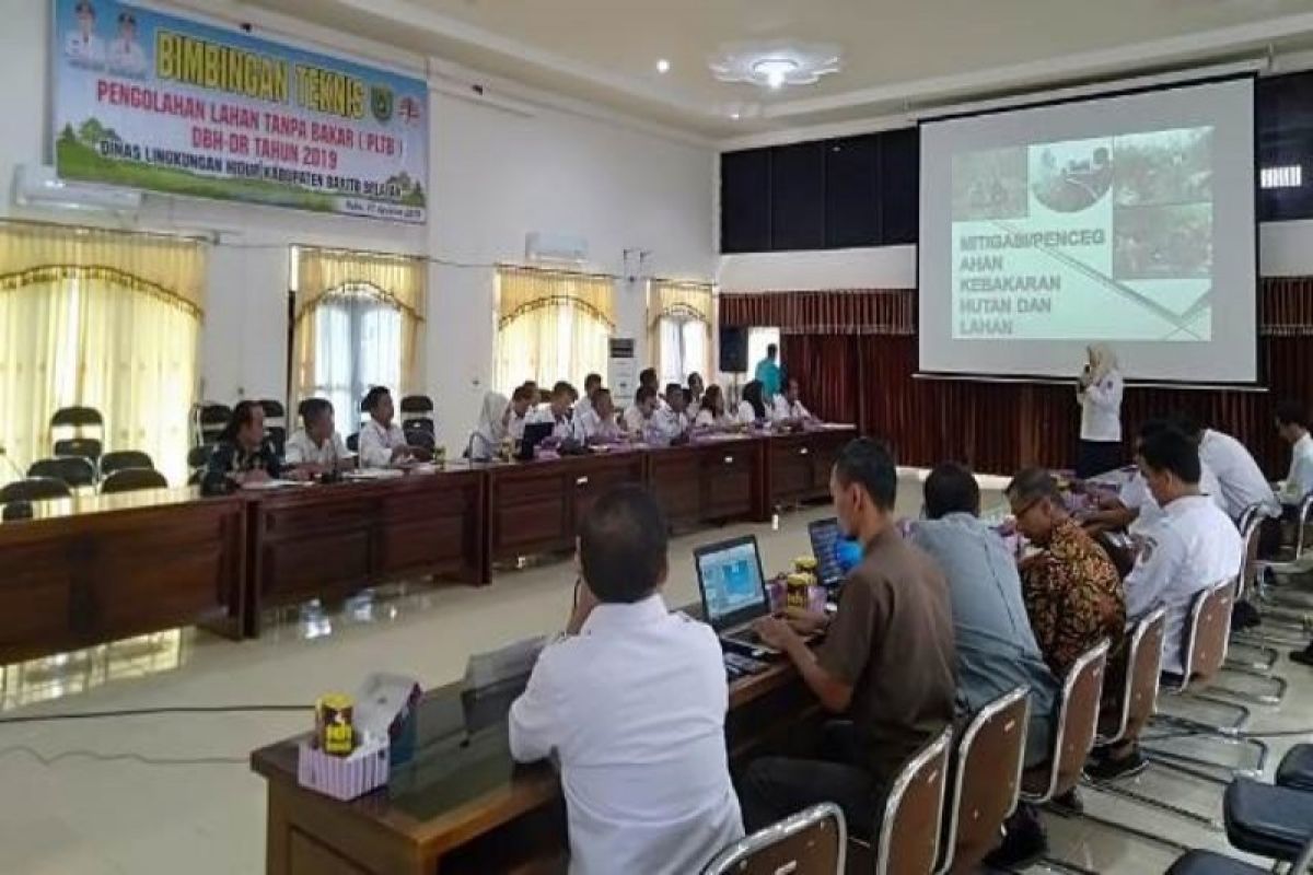 Cegah karhutla di Barsel dengan pengolahan lahan tanpa bakar