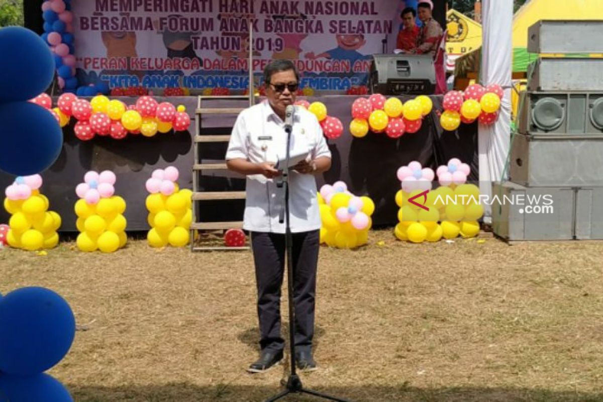 Bupati berharap rumah sakit di Bangka Selatan ramah anak