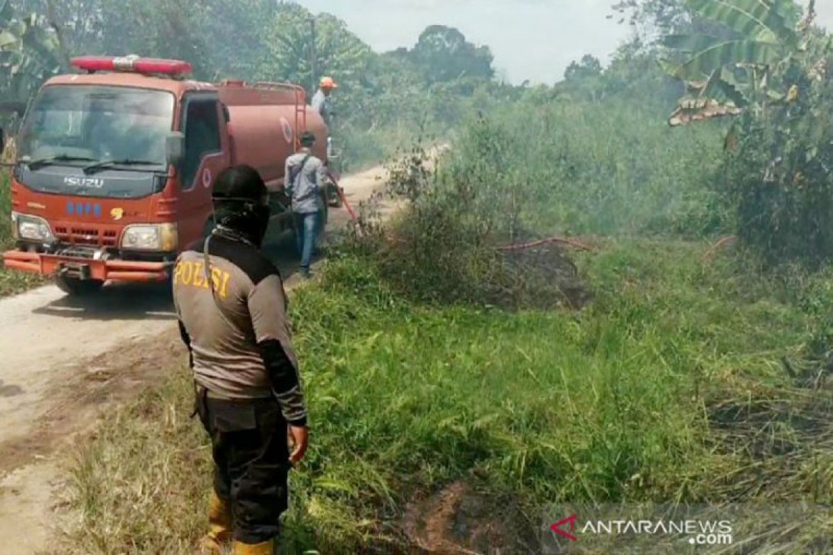 Sudah empat warga Kotawaringin Timur jadi tersangka pembakar lahan